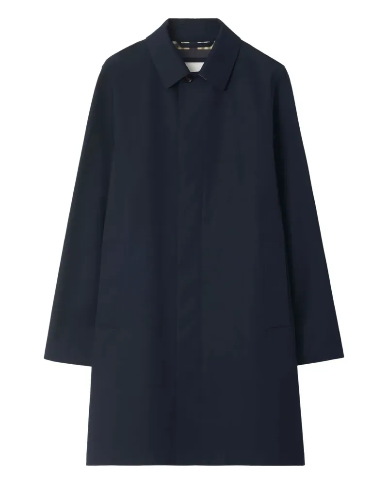 Burberry Geknöpfter Mantel - Blau Blau