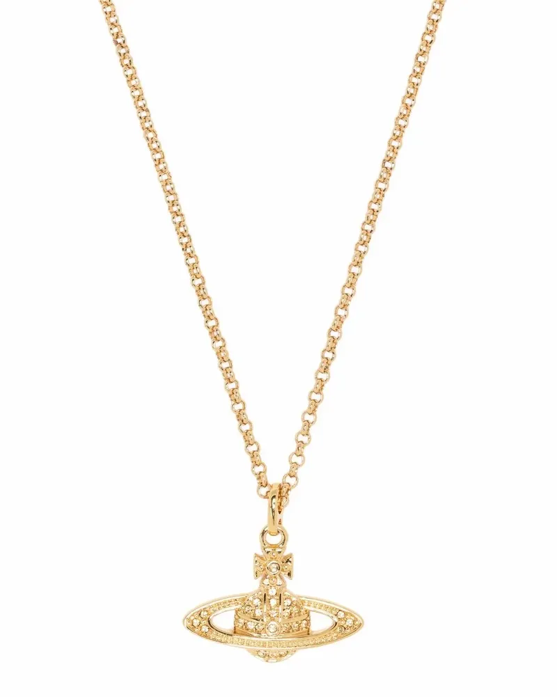 Vivienne Westwood Halskette mit Logo-Anhänger - Gold Gold
