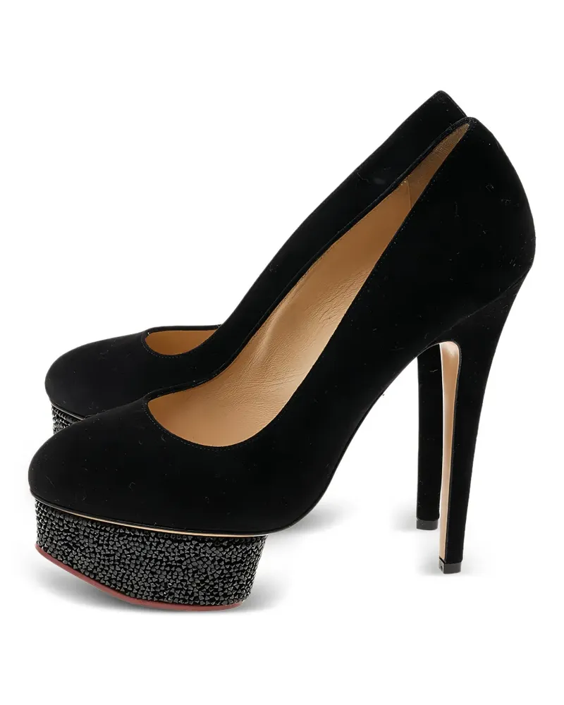 Charlotte Olympia Dolly platform pumps - Schwarz Schwarz