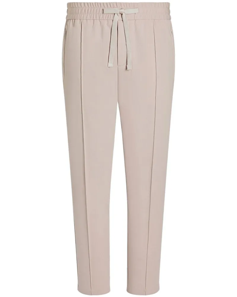 Dolce & Gabbana Gerade Hose mit Bügelfalten - Nude Nude