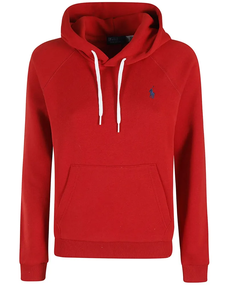 Ralph Lauren Hoodie mit Polo Pony-Stickerei - Rot Rot
