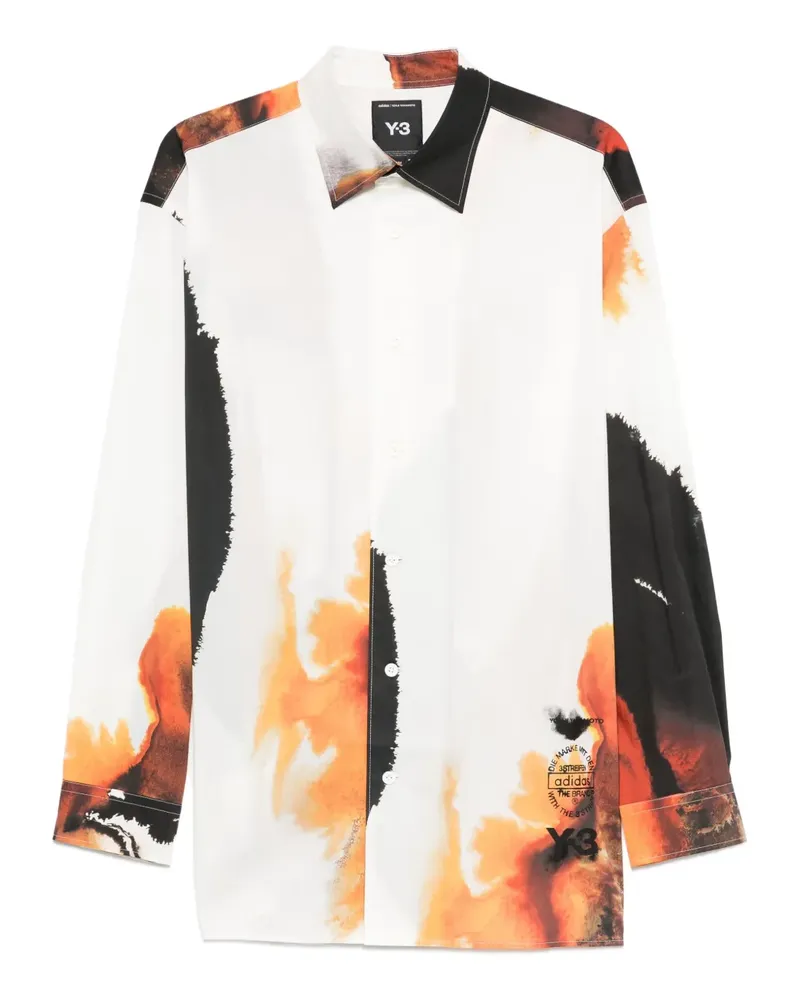 Y-3 x Yohji Yamamoto Hemd - Weiß Weiß