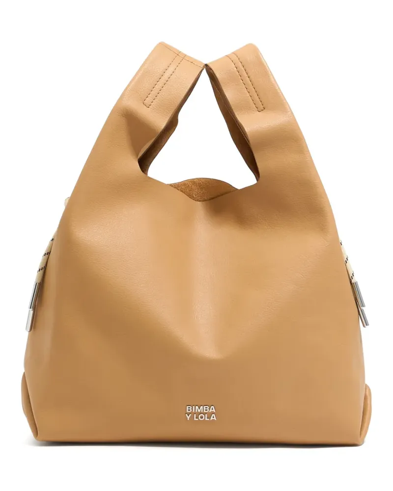 BIMBA Y LOLA Mittelgroße Sahara Tote Bag - Braun Braun