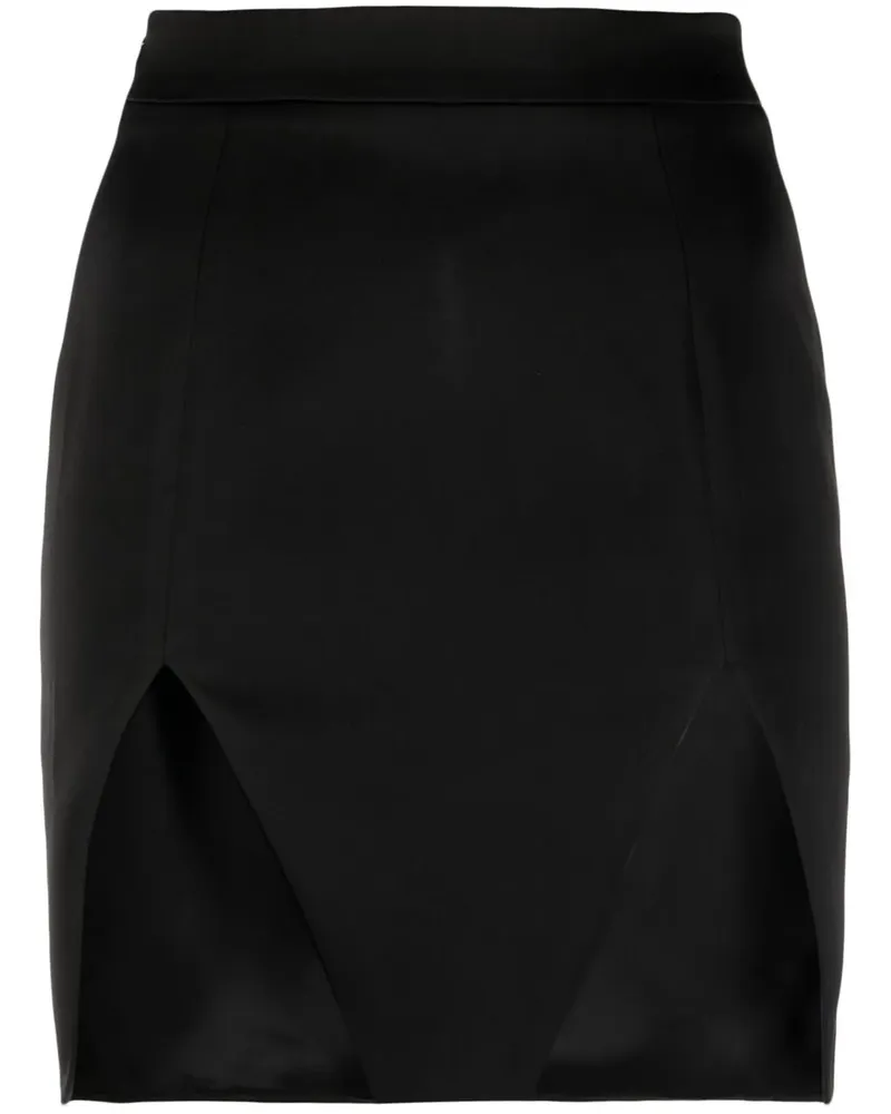 V:PM ATELIER Minirock mit Cut-Outs - Schwarz Schwarz
