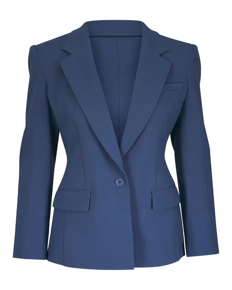 Michael Kors Einreihige Jacke - Blau Blau