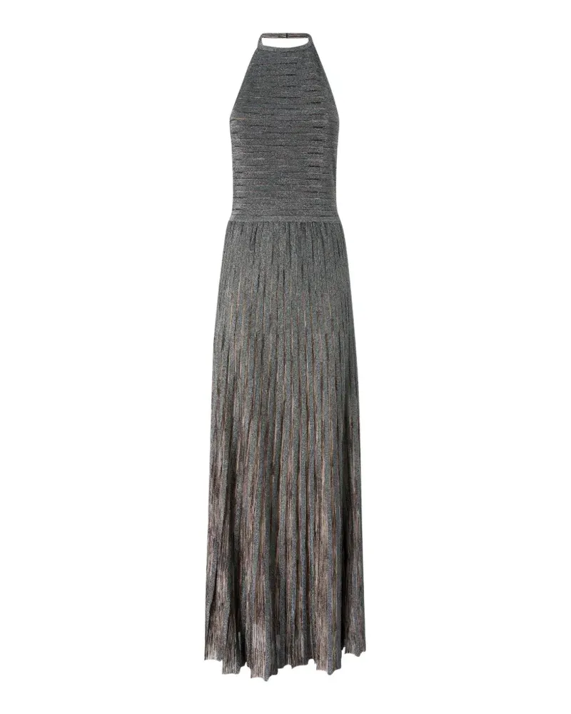 Missoni Metallic-Maxikleid - Grau Grau
