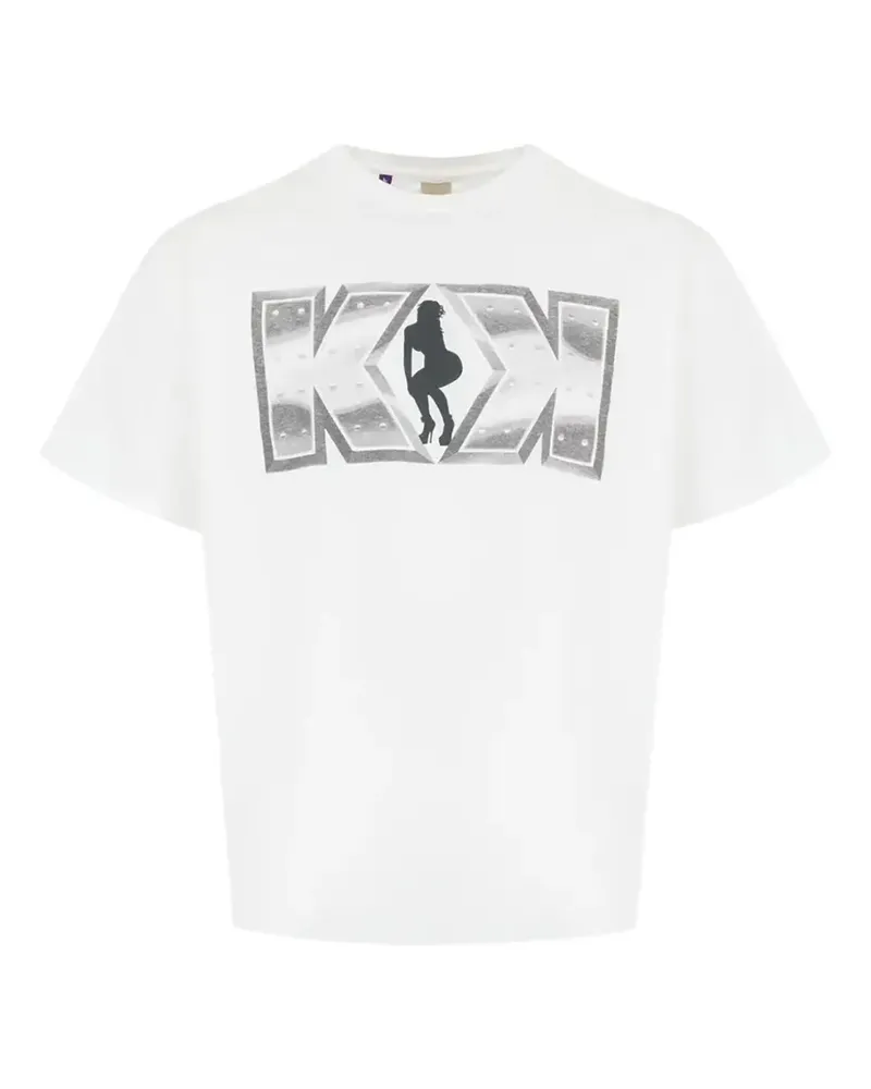 GALLERY DEPT. Funky Ass Records graphic-print T-shirt - Weiß Weiß