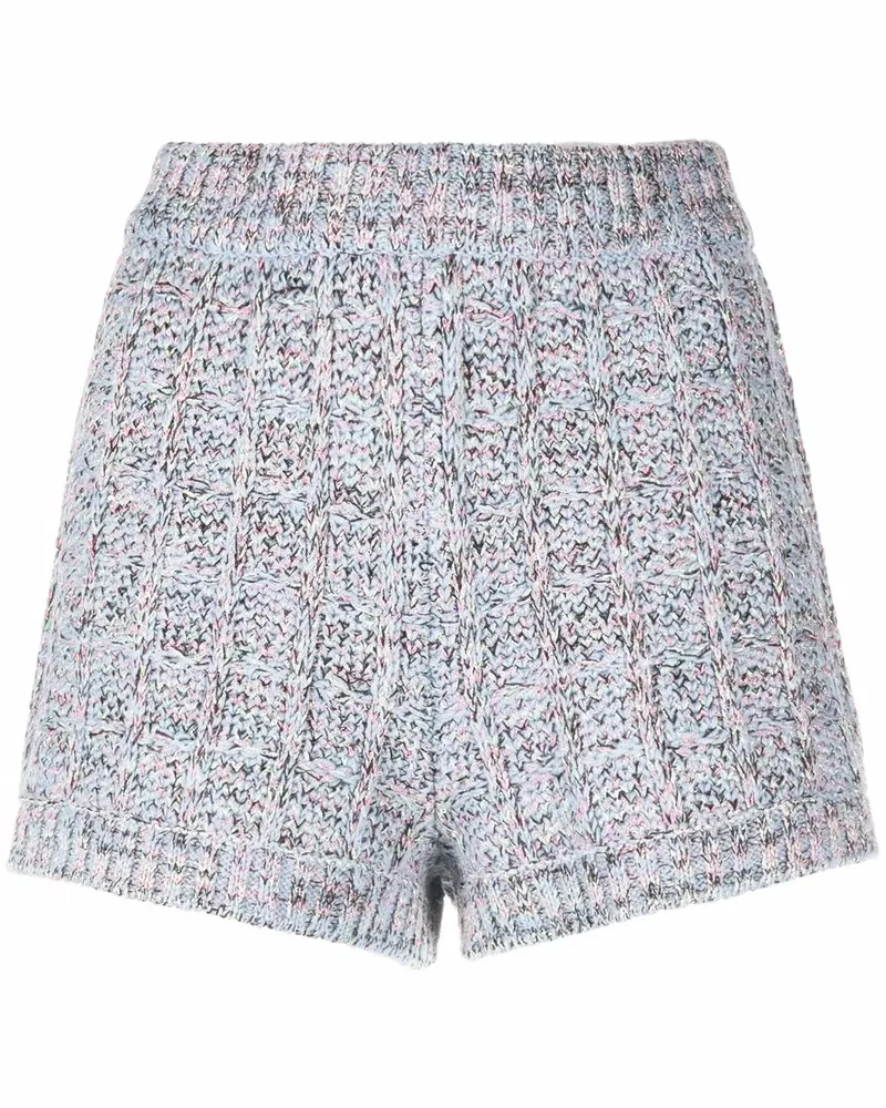 Missoni Grob gestrickte Shorts - Blau Blau
