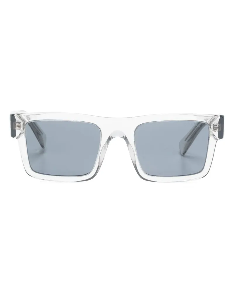 Prada Brille mit eckigem Gestell - Nude Nude
