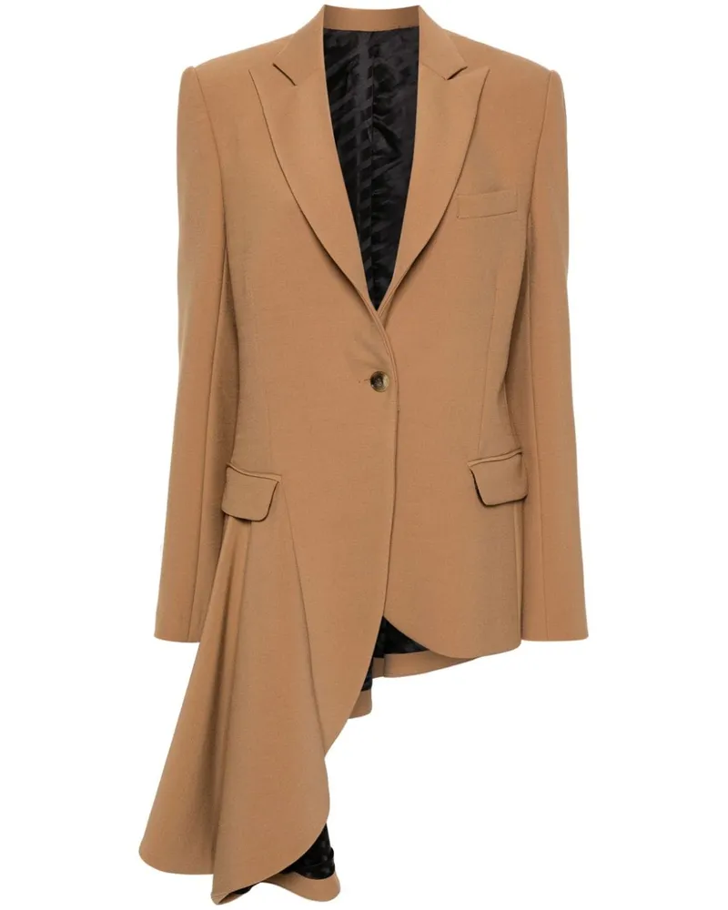 Viktor & Rolf Asymmetrischer Blazer - Braun Braun