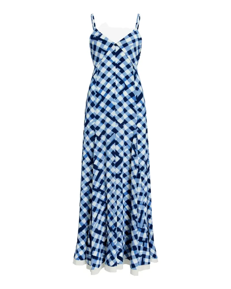Proenza Schouler June Maxikleid - Blau Blau