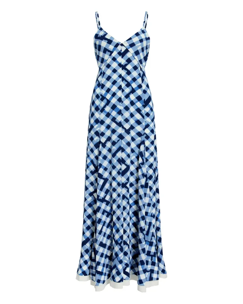 Proenza Schouler June Maxikleid - Blau Blau