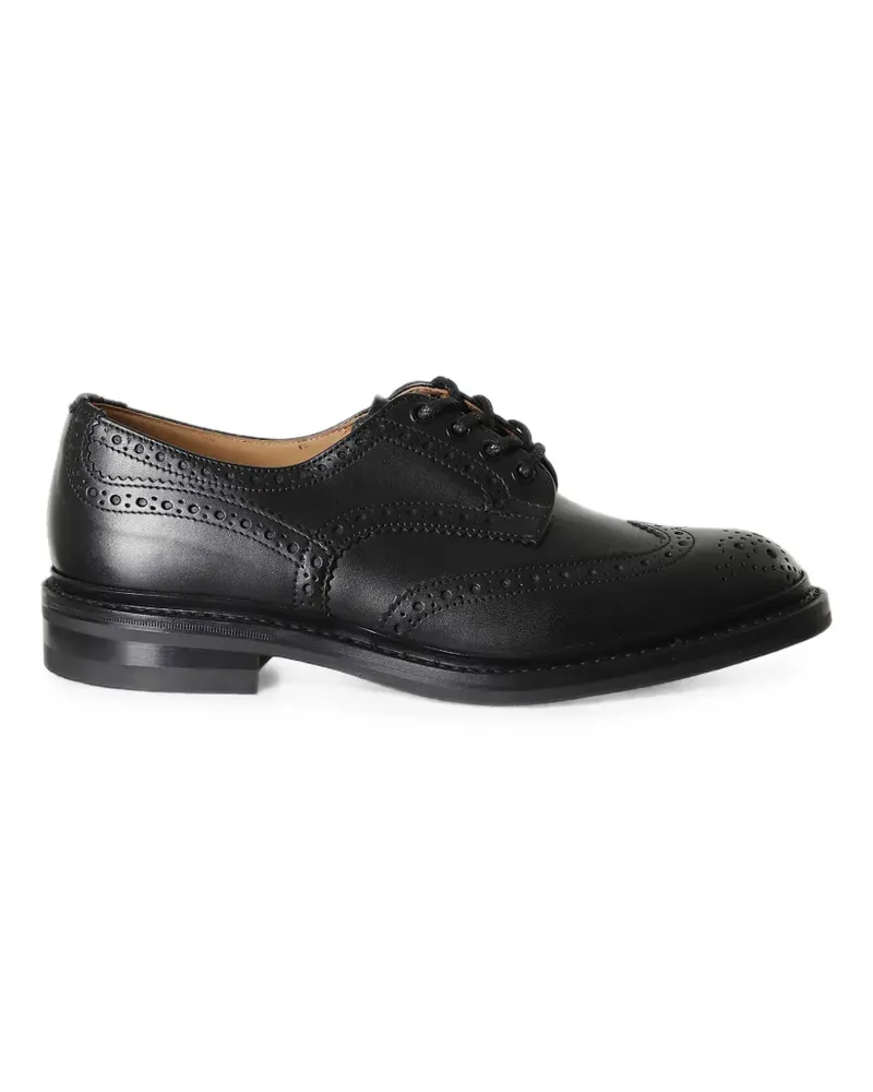 Tricker's Bourton Derby-Schuhe - Schwarz Schwarz