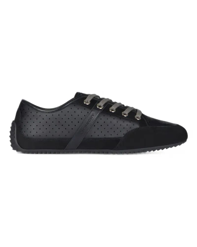 Givenchy Perforierte Sneakers - Schwarz Schwarz