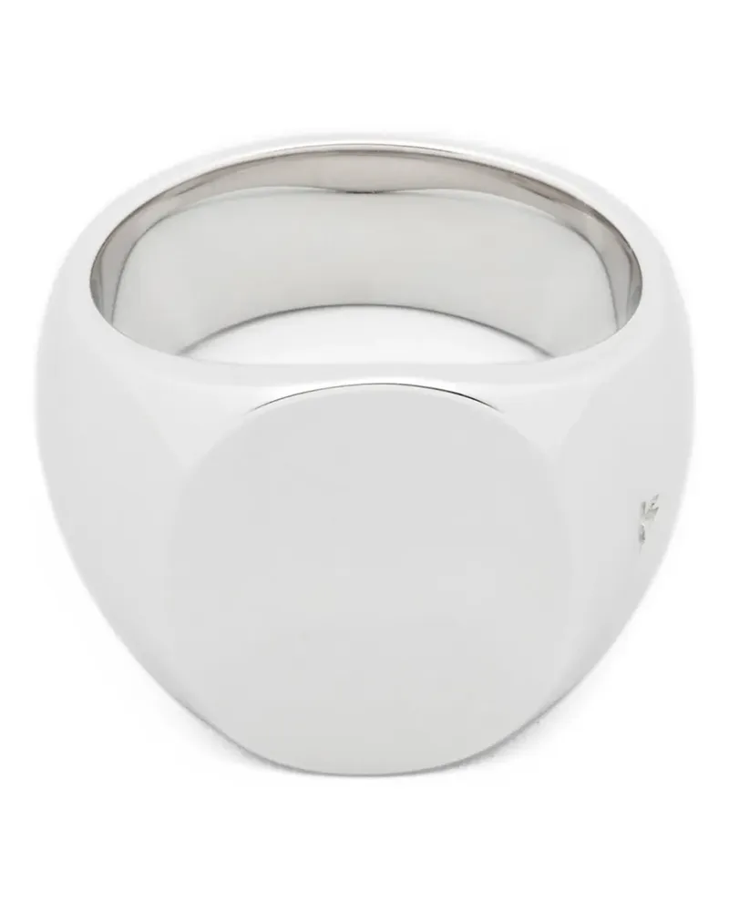Tom Wood The Oval' Silberring Silber
