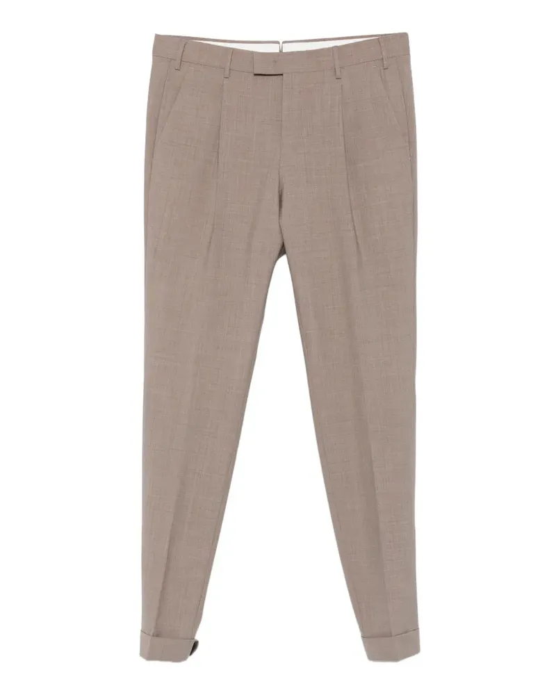 PT TORINO pleated trousers - Nude Nude
