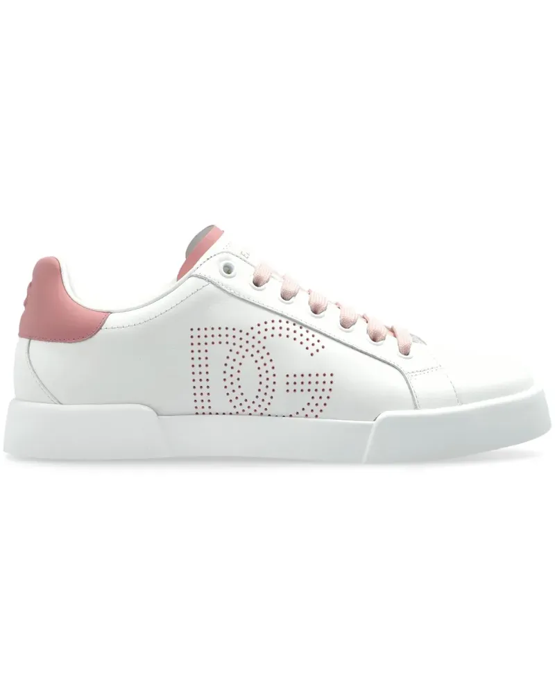 Dolce & Gabbana Portofino' Sneakers - Weiß Weiß