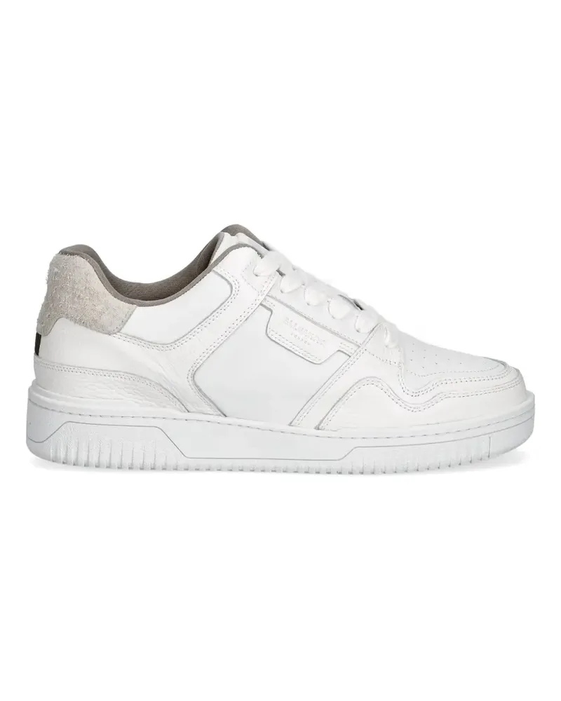 AllSaints Regan Plux panelled lace-up sneakers - Weiß Weiß