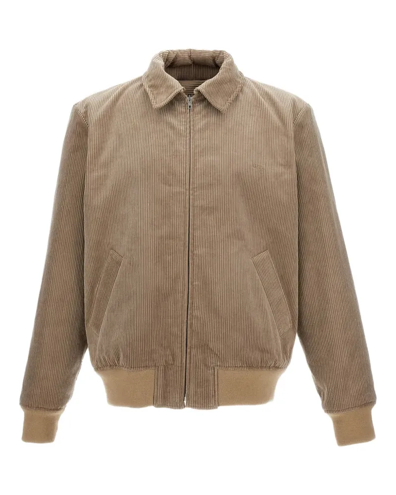 A.P.C. Cordjacke mit Reißverschluss - Braun Braun