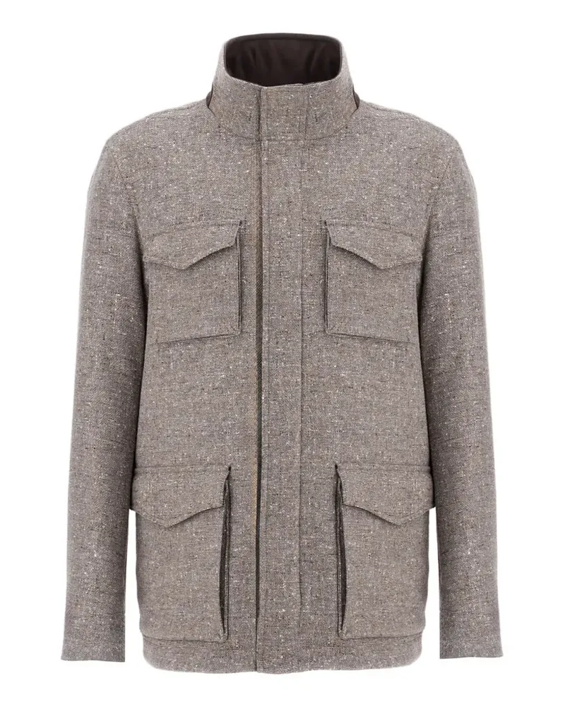 Herno Jacke aus Wolle - Nude Nude