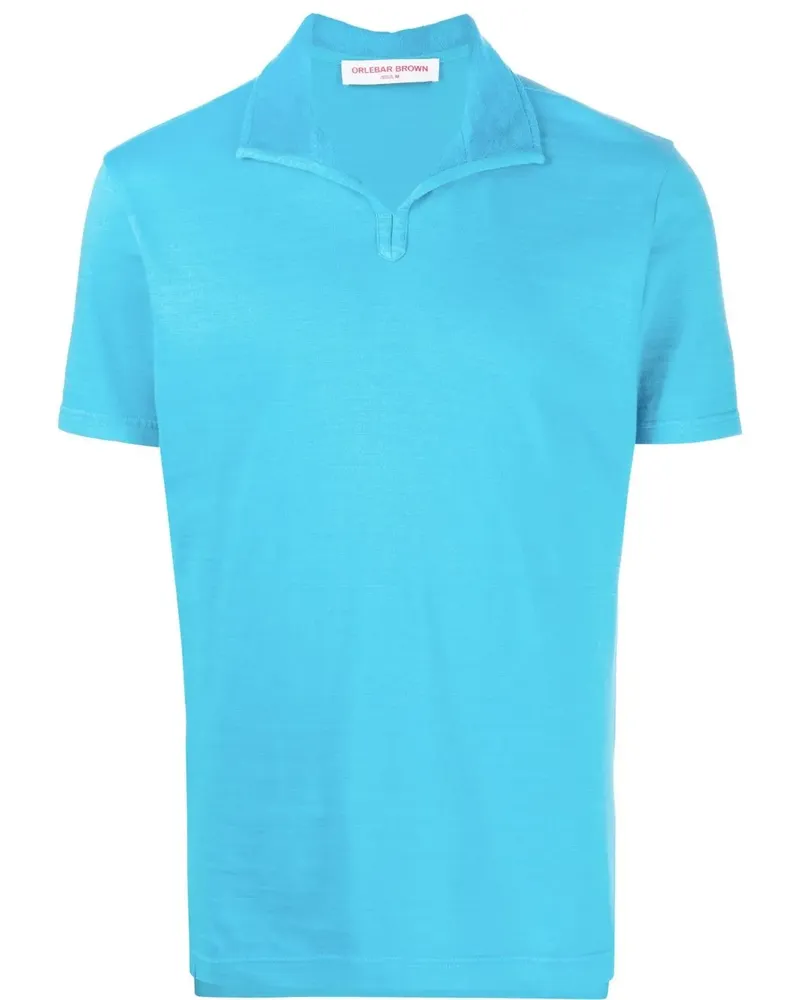 Orlebar Brown Albert Poloshirt - Blau Blau