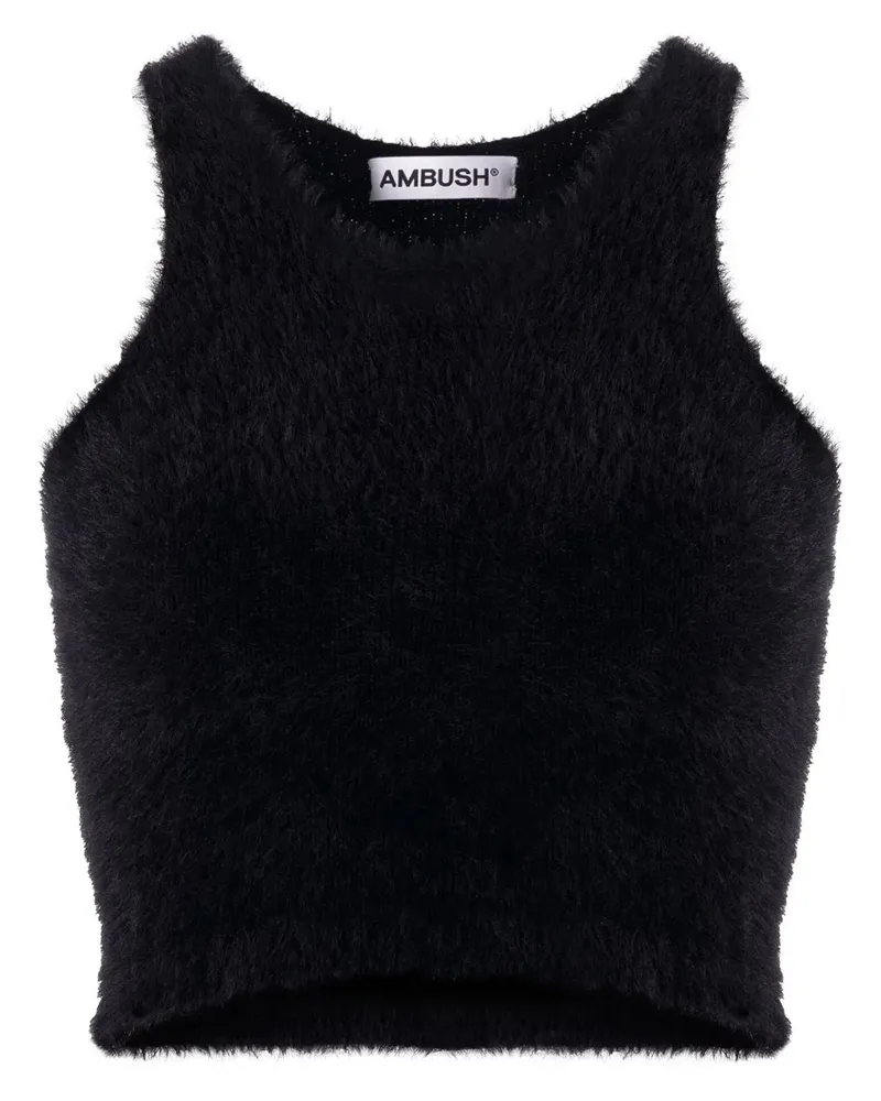 AMBUSH Gestricktes Top - Schwarz Schwarz