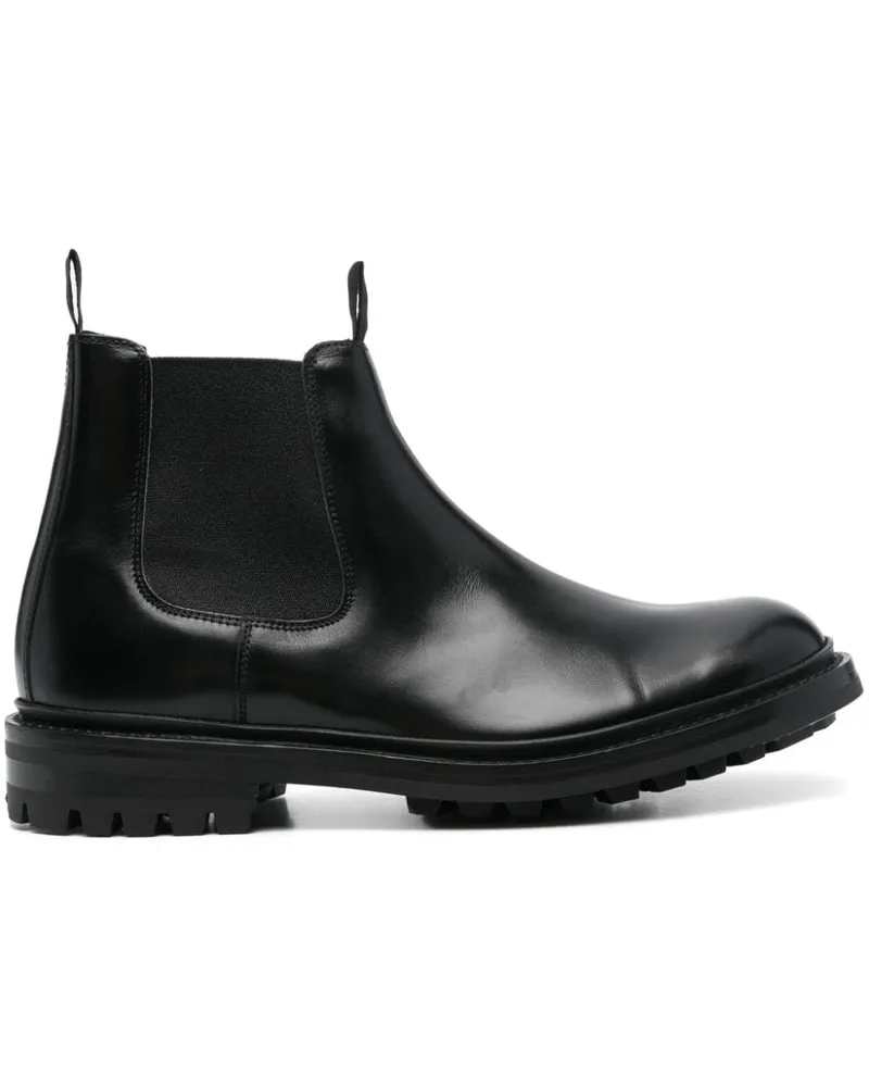 Tricker's Klassische Chelsea-Boots - Schwarz Schwarz
