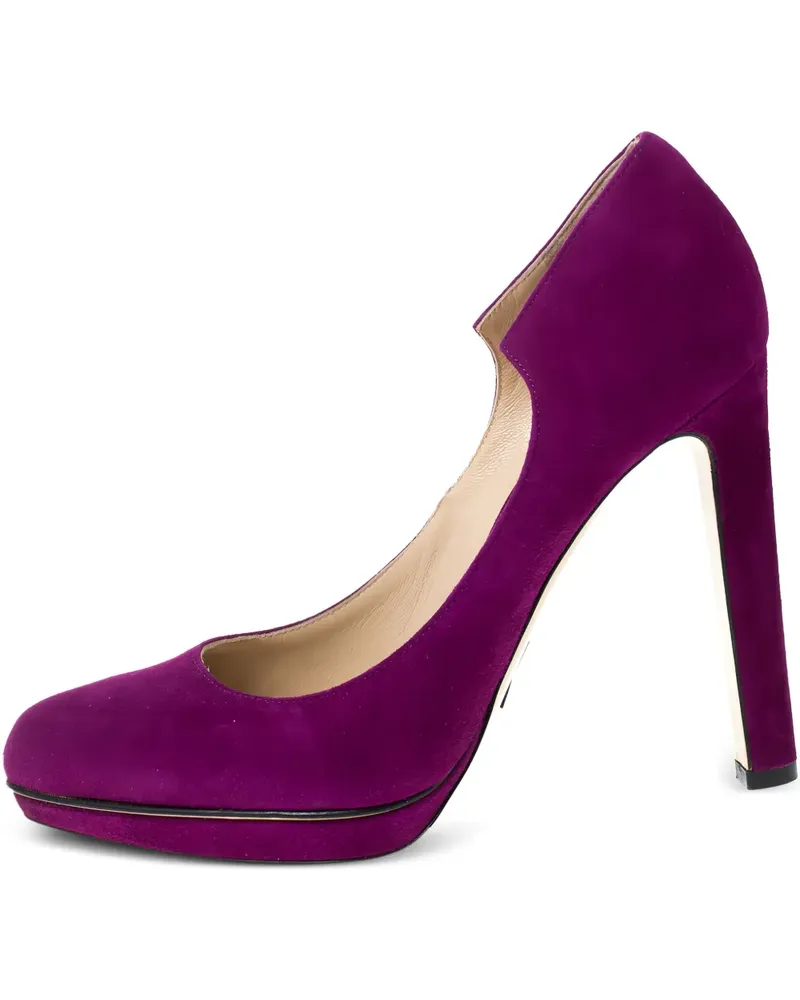 Paul Andrew Pumps aus Wildleder 115mm - Violett Violett