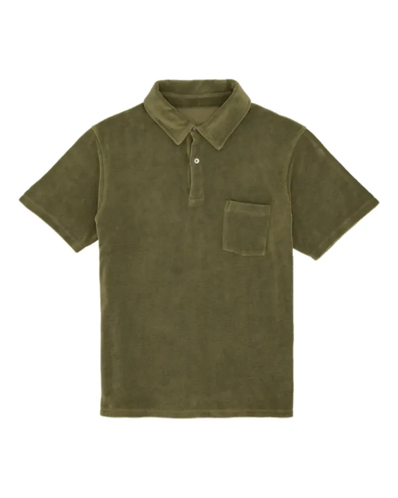 Fortela Missourim pocket-button polo shirt - Grün Grün