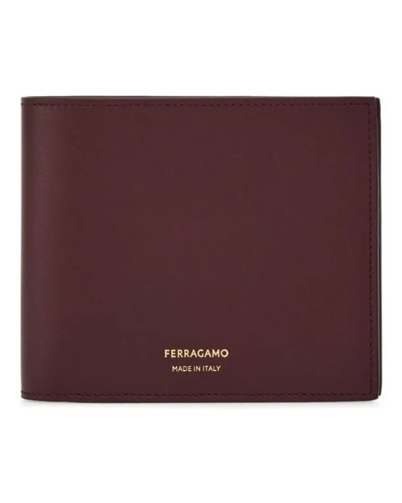 Ferragamo Classic Portemonnaie mit Klappe Rot