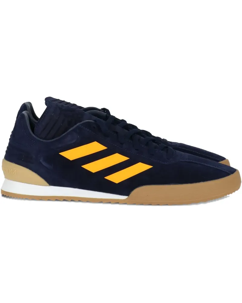 Gosha Rubchinskiy x adidas Copa Super Wildleder-Sneakers mit Streifen - Blau Blau