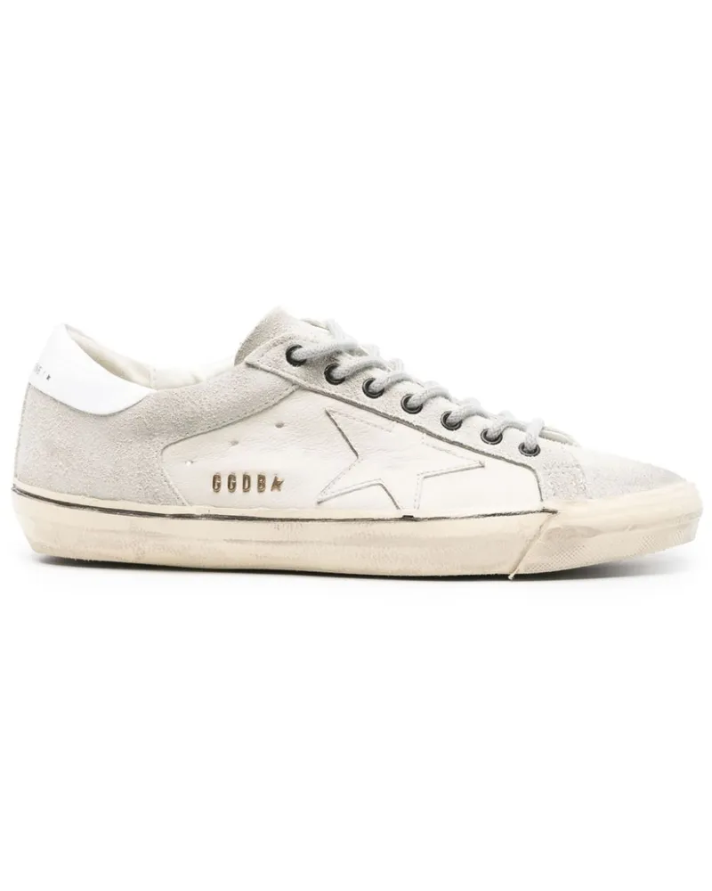 Golden Goose Super-Star Sneakers im Used-Look - Grau Grau