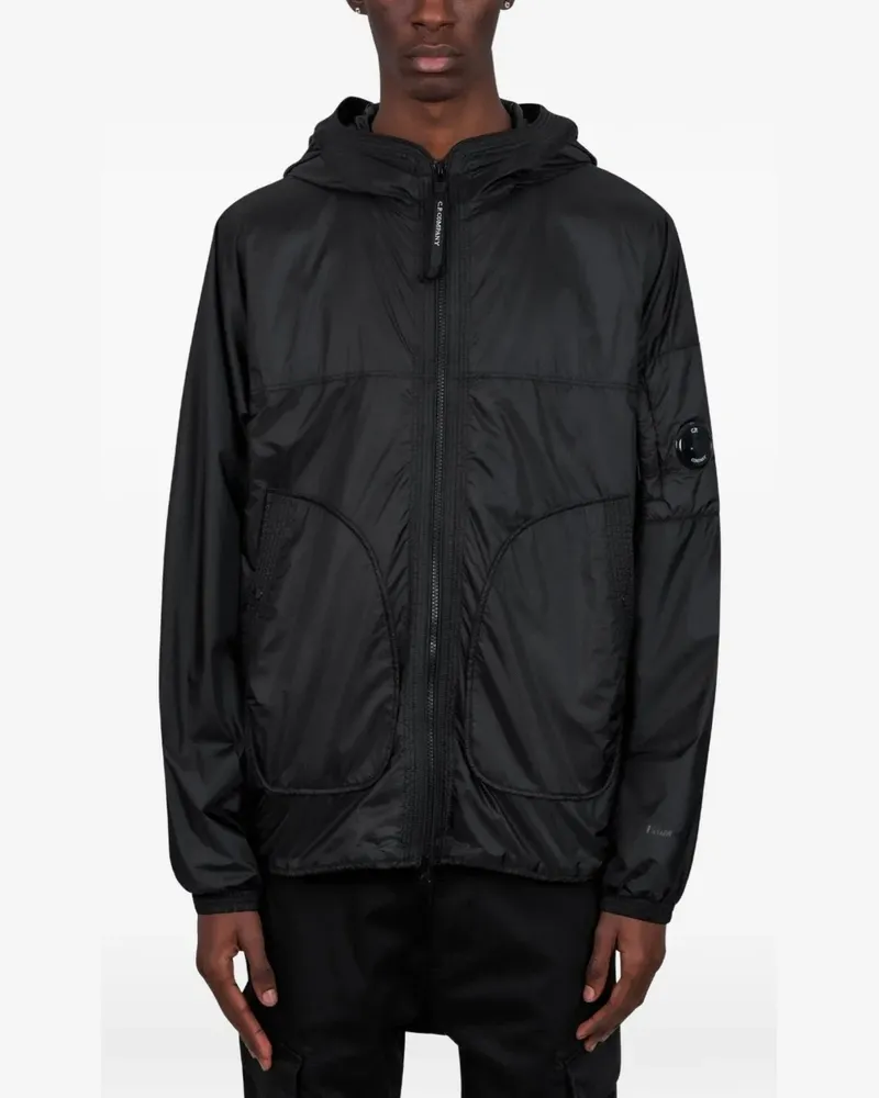 C.P. Company zip-up hooded jacket - Schwarz Schwarz