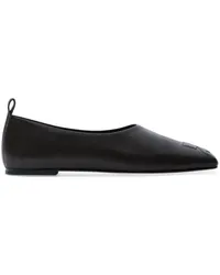 Courrèges Klassische Loafer Schwarz