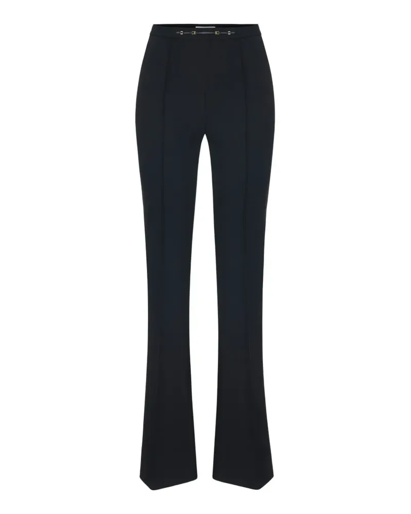 Elisabetta Franchi Slim-Fit-Hosen - Schwarz Schwarz
