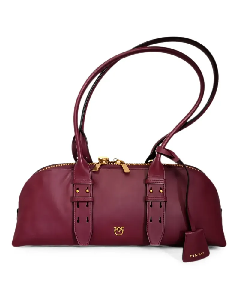 Pinko large Escape Bag buckle-detail shoulder bag - Rot Rot