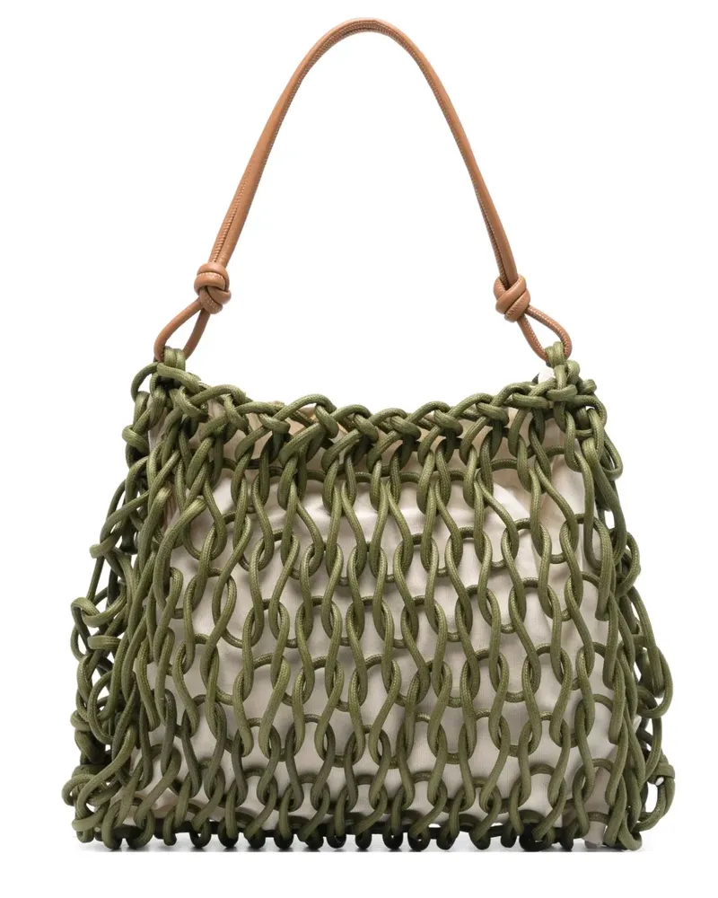 Alienina Vega Schultertasche - Grün Grün