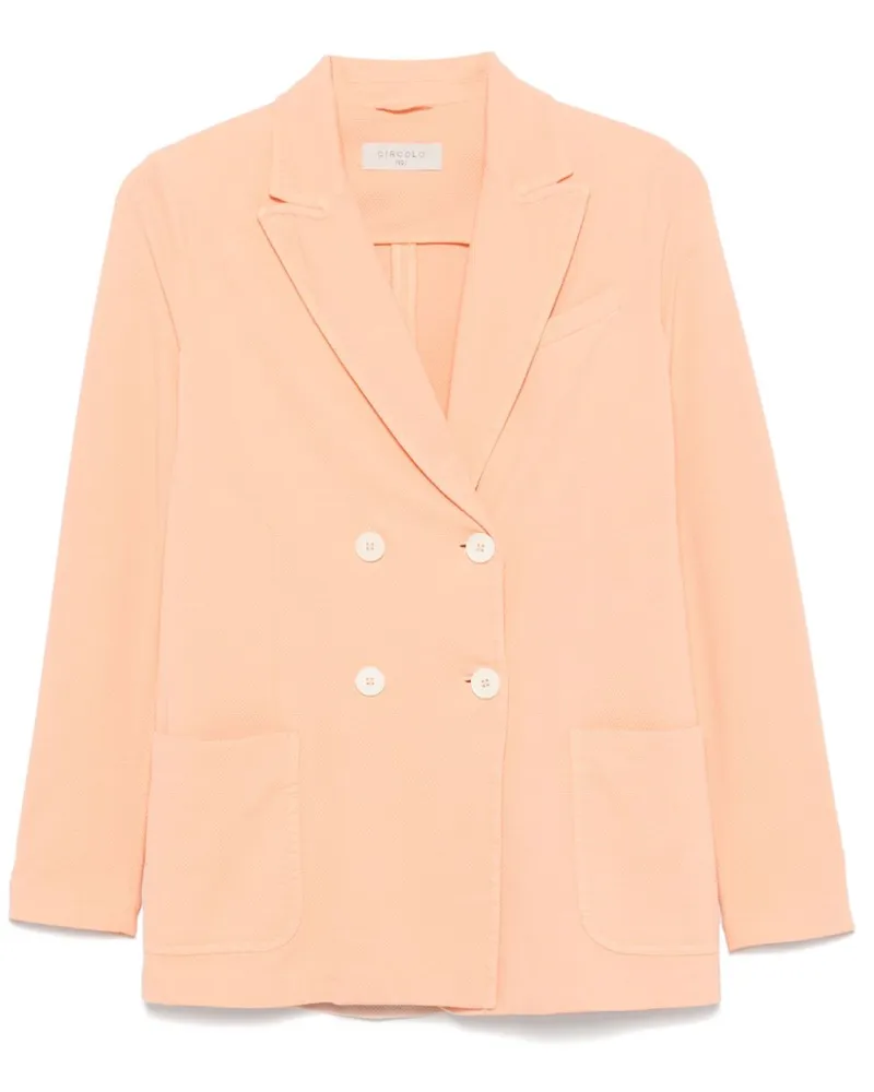 CIRCOLO 1901 Doppelreihiger Blazer - Orange Orange