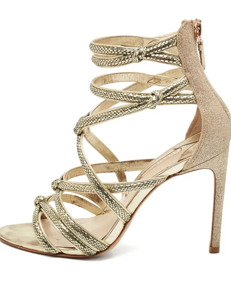 Sophia Webster Pre-owned Freya Sandalen 110mm - Gold Gold