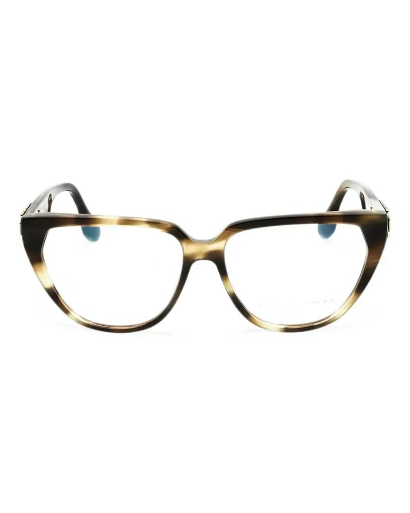 Victoria Beckham Cat-Eye-Brille - Braun Braun