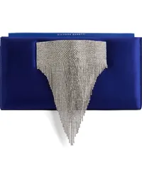 Giuseppe Zanotti Josiane Clutch Blau