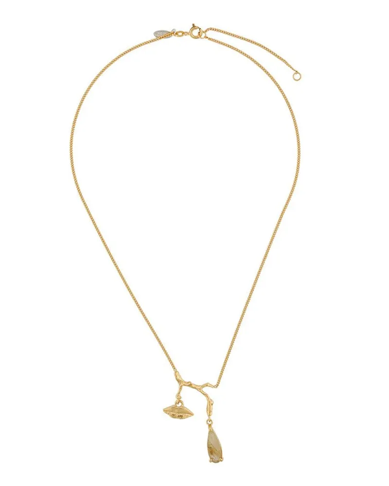Wouters & Hendrix Halskette mit Mund - Gold Gold