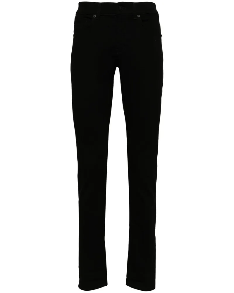 Dondup Halbhohe George Tapered-Jeans - Schwarz Schwarz