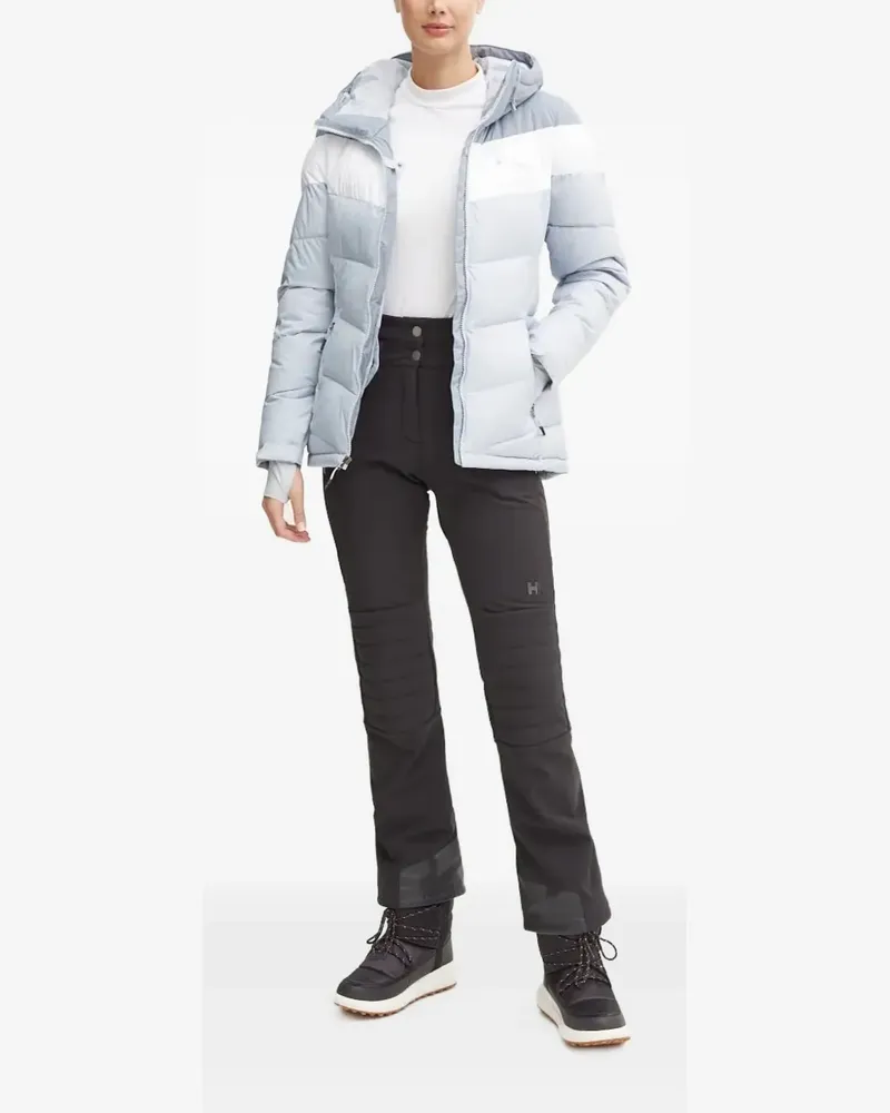Columbia Sportswear Company Kapuzen-Skijacke mit Chevron-Steppung - Blau Blau