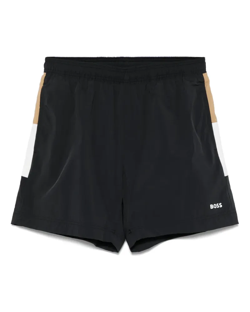 HUGO BOSS Zepha Badeshorts - Schwarz Schwarz