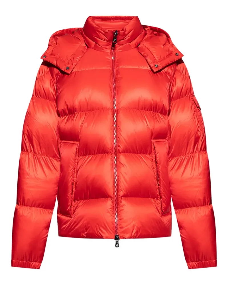 Moncler Gesteppte Kapuzenjacke - Rot Rot