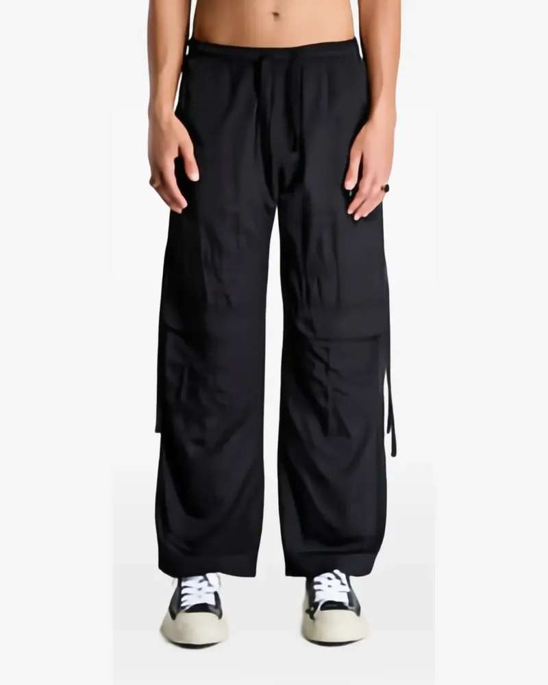 Palm Angels Jogginghose mit aufgesetzten Taschen - Schwarz Schwarz