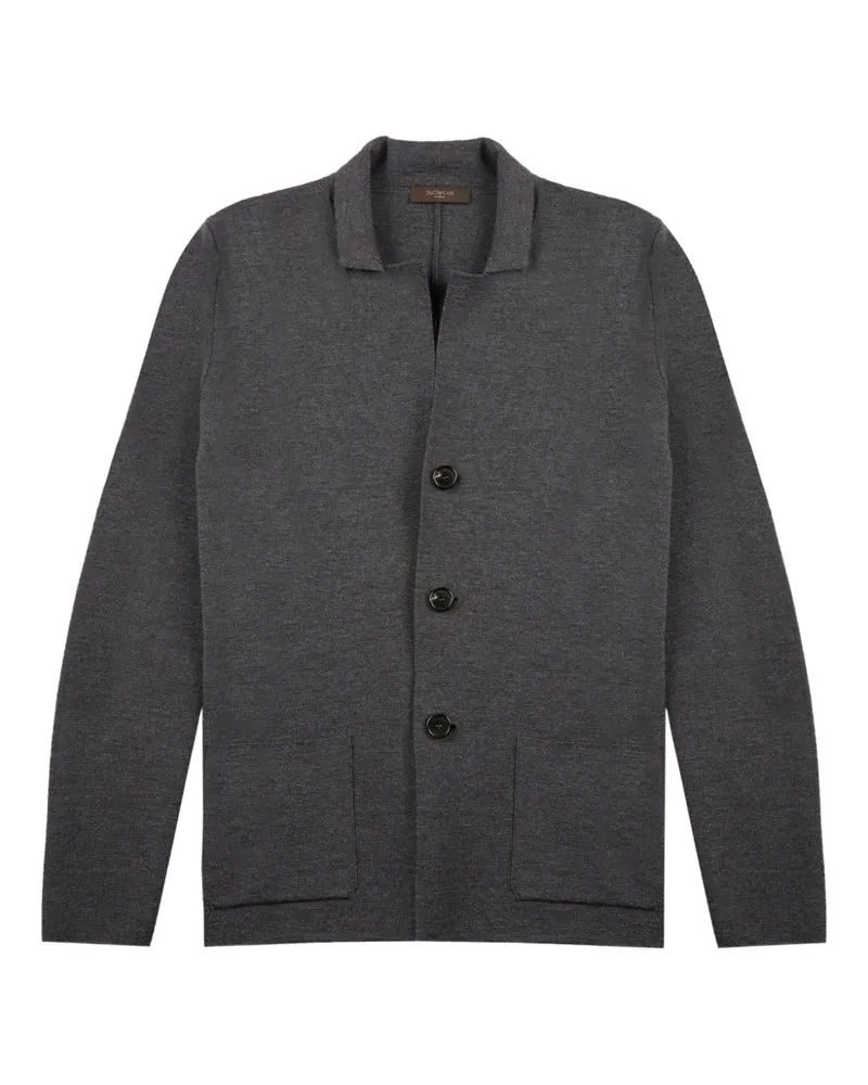 Zanone Geknöpfter Cardigan - Grau Grau