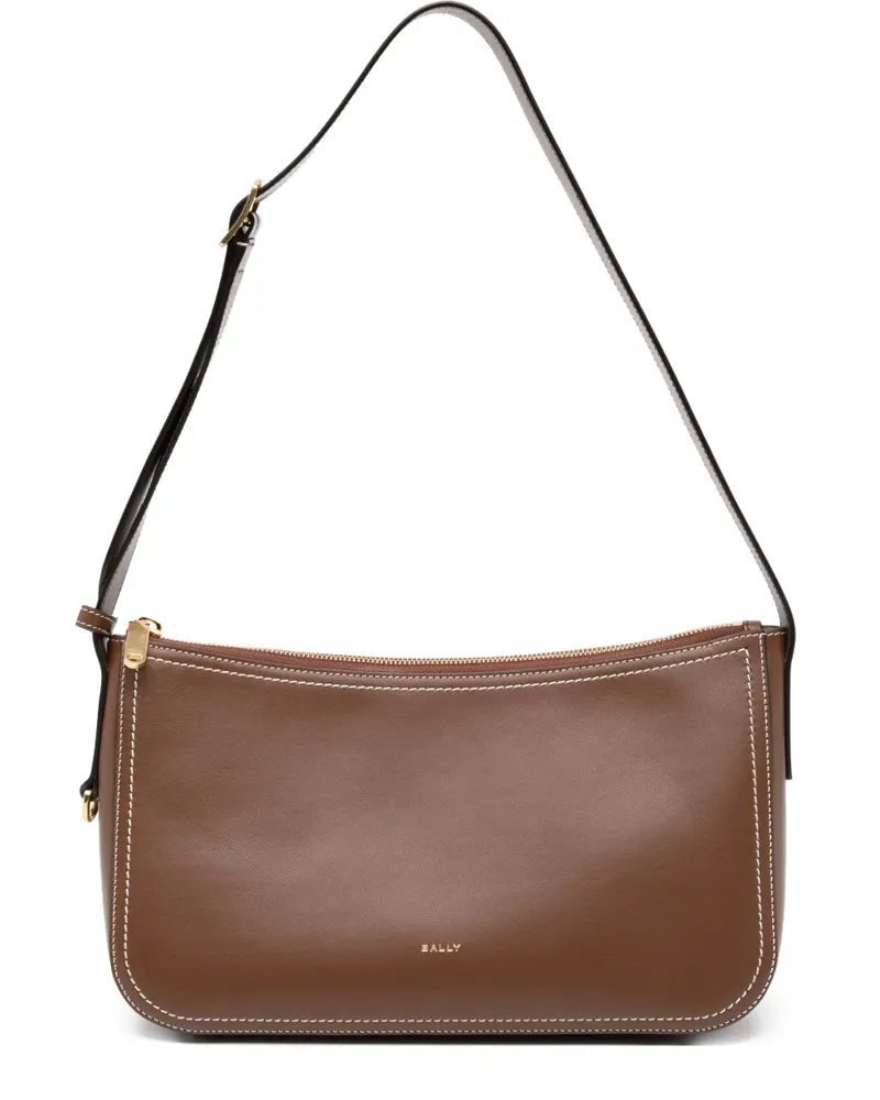 Bally Easy  Schultertasche - Braun Braun