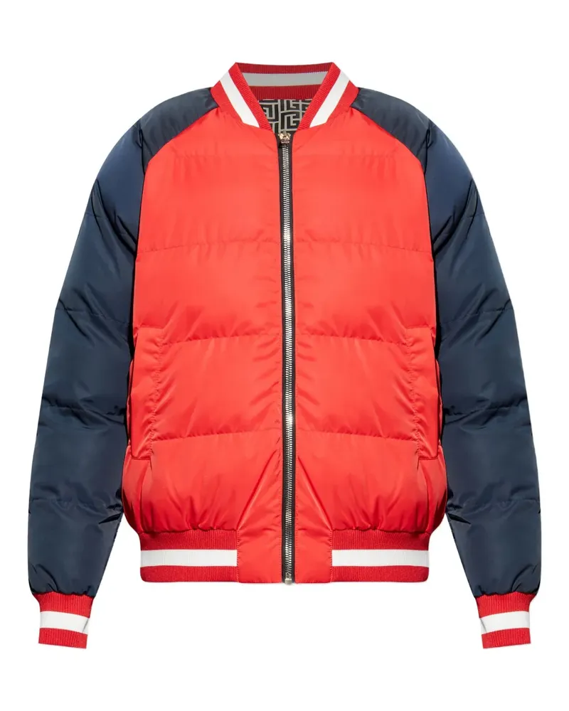 Balmain Wendbare Steppjacke - Rot Rot